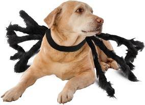 img 1 attached to Halloween Spider Dog Costume Sweatshirt - Funny Cosplay Apparel for Pets Dogs - Perfect for Theme Party, Puppies, and Medium to Large Dogs