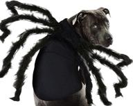 halloween spider dog costume sweatshirt - funny cosplay apparel for pets dogs - perfect for theme party, puppies, and medium to large dogs логотип