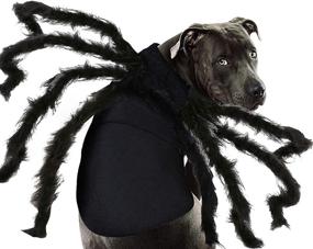 img 4 attached to Halloween Spider Dog Costume Sweatshirt - Funny Cosplay Apparel for Pets Dogs - Perfect for Theme Party, Puppies, and Medium to Large Dogs