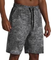 men's lounge shorts with deep pockets - loose-fit jersey shorts for running, workout, training, and basketball by the gym people логотип