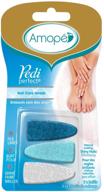 enhance your pedicure with amope pedi perfect electronic nail file refills, 3 count logo