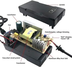 img 1 attached to ⚡️ YZPOWER 54.6V 4A Power Adapter: Fast Charging for Electric Bikes and Scooters with 48V Lithium Battery