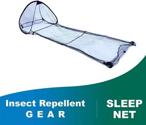 img 3 attached to 🌙 Atwater Carey Sleep Screen: Pop-Up Mosquito Net with Permethrin Bug Repellent - Ultimate Protection for a Restful Sleep