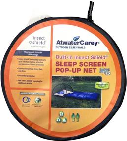 img 4 attached to 🌙 Atwater Carey Sleep Screen: Pop-Up Mosquito Net with Permethrin Bug Repellent - Ultimate Protection for a Restful Sleep