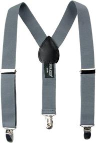 img 1 attached to 👔 Spring Notion 4 Piece Suspenders Set: Perfect Boys' Accessory for an Adjustable and Stylish Look