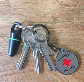 img 1 attached to Epipen Inside Medical Alert Keyring