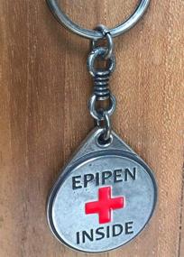 img 3 attached to Epipen Inside Medical Alert Keyring