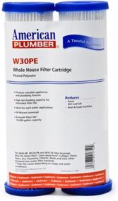 img 1 attached to 💧 High-Performance American Plumber Pleated Polyester Filters: Enhance Water Quality Effortlessly!