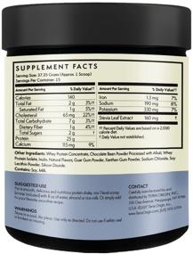img 3 attached to Grass Fed Protein Chocolate Servings Concentrate