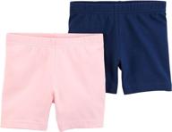 👖 carters girls toddler cotton leggings: finest apparel & accessories for baby boys clothing logo