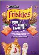 🐱 friskies feline favorites formula 16.2-oz box: optimal nutrition for cats logo