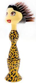img 3 attached to 🍽️ Every Day Gourmet Lady Dish Brush, Medium, Leopard - Effortlessly Clean and Add Style to Your Kitchen