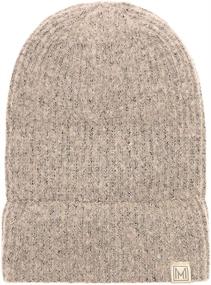 img 2 attached to 🧣 Stay Cozy this Winter with MIRMARU Ribbed Knit Beanie - Soft, Warm & Stretchy Hat for Men & Women