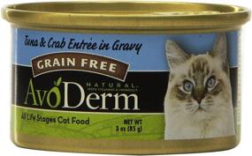 img 3 attached to 🐱 AvoDerm Naturals Tuna & Crab Meat Cat Food - 3-Ounce Canned, Case of 24