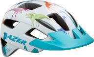 🚴 lazer lil gekko child bike helmet – lightweight cycling helmets for kids – unisex youth head protection with visor, one size logo