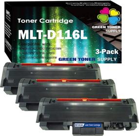 img 4 attached to 🖨️ Samsung MLTD116L 116L Black Toner Cartridges (3 Pack) - Laserjet Toner for SL-M2825DW SL-M2875FD SL-M2875FW SL-M2835DW SL-M2885FW Printer - Sold by Green Toner Supply