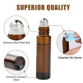 img 2 attached to 💎 Premium Stainless Steel Dropper Bottles - Maredash Essential