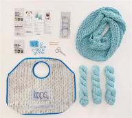 🧶 complete knitting starter kit for beginners with video tutorials and luxe chunky alpaca yarn - includes 3 patterns to create your first project logo