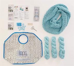 img 4 attached to 🧶 Complete Knitting Starter Kit for Beginners with Video Tutorials and Luxe Chunky Alpaca Yarn - Includes 3 Patterns to Create Your First Project