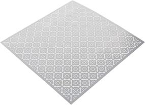 img 3 attached to 🔶 M-D Hobby & Craft 573-50 12x12 Silver Metal Sheet for Mosaic Crafts