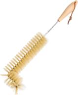 🧹 premium redecker radiator brush: natural pig bristle and oiled beechwood handle, 18-1/2 inches - ideal for effective cleaning logo