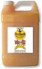 img 2 attached to 🌞 Howard Sun Shield Exterior Wood Wax Gallon - UV Protection for Wood, Safeguard Outdoor Furniture against Sun and Moisture Damage