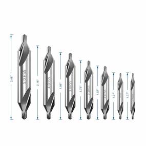 img 3 attached to Center Drill Bits Set Metalworking