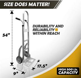 img 3 attached to 🧗 Aluminum Climber with Ergonomic Double Grip: Enhanced Capacity for Maximum Comfort