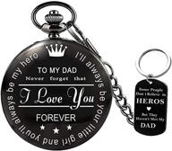 🎁 engraved pocket watch for birthday and graduation logo