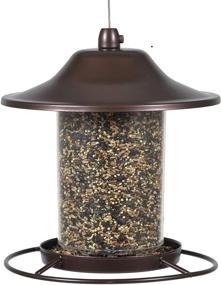 img 4 attached to Perky-Pet 1 312 Panorama Small Bird Feeder, Brown, 2 Lbs