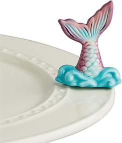 img 3 attached to Nora Fleming Mini Mermaid Figurine - Exquisitely Hand Painted for Added Charm