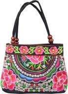 🌸 стильные винтажные цветочные сумки и кошельки с вышивкой хобо для женщин: элегантная сумка для модных женщин логотип