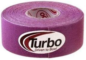 img 1 attached to 🔸 Enhance Your Grip with Turbo Grips Semi-Smooth Fitting Uncut Tape Roll in Vibrant Purple