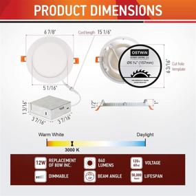 img 2 attached to OSTWIN 3 💡 Inch Recessed Lighting 3000K