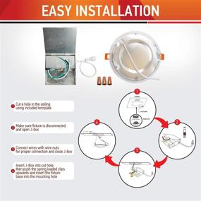 img 1 attached to OSTWIN 3 💡 Inch Recessed Lighting 3000K