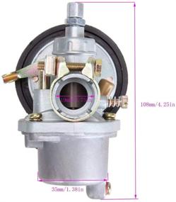 img 1 attached to 🚲 Bike Engine Carburetor: Optimized Performance for 2 Stroke Bicycle Motorized Engines (80cc, 66cc, 60cc, 50cc, 49cc)