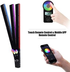 img 3 attached to YONGNUO YN360III Портативная светодиодная видеосветильник: RGB и двухцветное освещение 3200-5500K, CRI 95+, 10 особых режимов освещения - пульт дистанционного управления и батареи не включены.