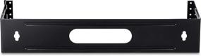 img 1 attached to 🔧 TRENDnet 2U 19-inch Hinged Wall Mount Bracket: Perfect Support for Patch Panels and PDU Power Strips, TC-WP2U