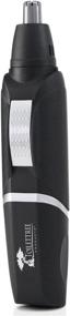 img 4 attached to Water-Resistant Nose Trimmer with Precision Stainless Steel Cutting Tip - ToiletTree Products