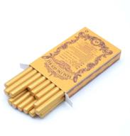 📨 amber gold envelope glue gun sealing wax sticks - pack of 16 for convenient application logo