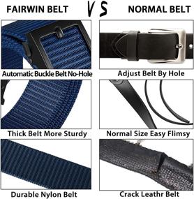 img 3 attached to 👖 Fairwin Ratchet Adjustable Designer Men's Western Belt Accessories