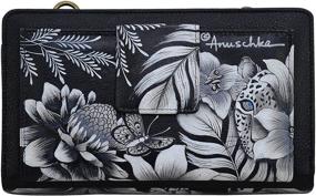 img 2 attached to Anuschka Handbags Phone Crossbody Wallet: Stylish Women's Wallets & Handbags