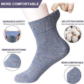 img 2 attached to Womens Socks Winter Women Thermal Sports & Fitness