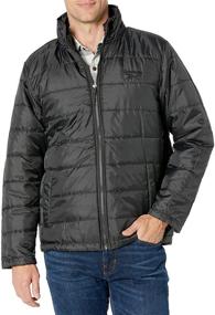 img 1 attached to 🧥 Stay Warm and Stylish with Reebok Woven System Jacket Charcoal - Men's Clothing