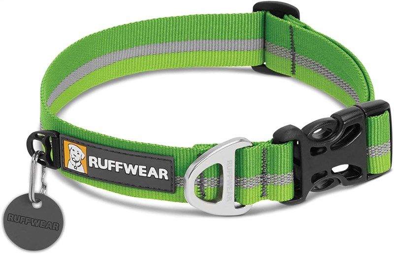 ruffwear collar meadow green 20 26 로고