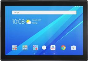 img 1 attached to 📱 Lenovo Tab 4 10 Plus 10.1" FHD+ 4G-LTE AT&T Unlocked Android Tablet with Kids Mode, 2GB RAM, 32GB eMMC - Full HD Touchscreen, WiFi, Bluetooth, Dolby Atmos Audio - Black