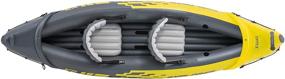 img 2 attached to 🚣 Intex Explorer K2 Kayak: 2-Person Inflatable Kayak Set Including Aluminum Oars and High Output Air Pump