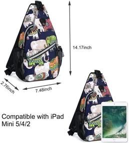 img 2 attached to MOSISO Pattern Elephant Backpack: Unleash Your Style with this Daypack!