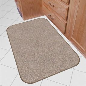 img 2 attached to 🏕️ Prest-O-Fit 5-0258 Decorian 3 Piece RV Rug Set: Sandstone Beige - Superior Comfort and Style for Your RV Interior