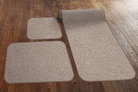 img 3 attached to 🏕️ Prest-O-Fit 5-0258 Decorian 3 Piece RV Rug Set: Sandstone Beige - Superior Comfort and Style for Your RV Interior